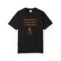 Baseball Against Fascism, Big Apple Night, Unisex Garment-Dyed T-shirt