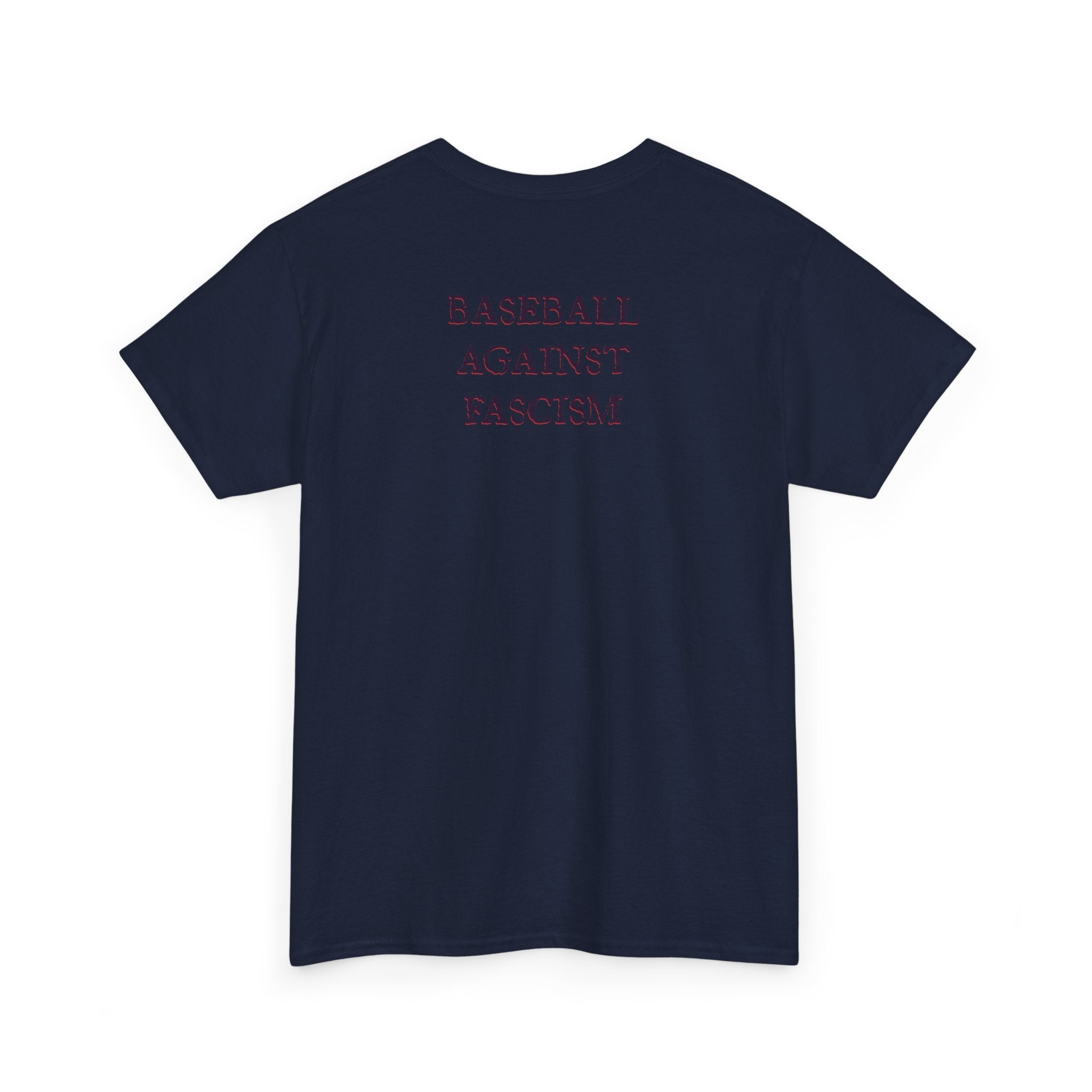 Unc Sam Baseball Against Fascism Tee