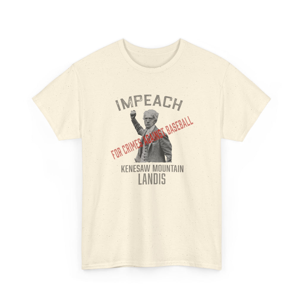 Impeach Landis Unisex Heavy Cotton Tee