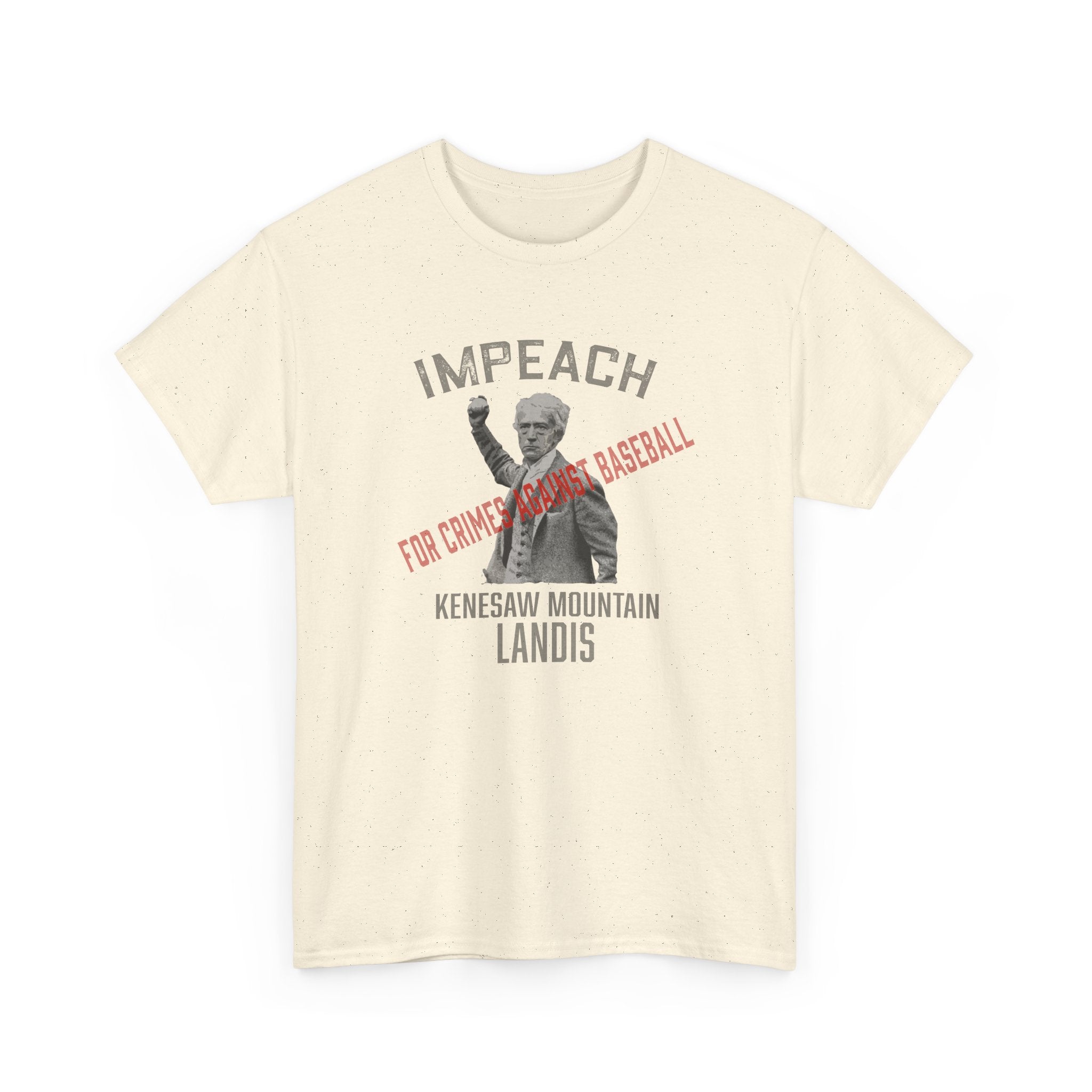 Impeach Landis Unisex Heavy Cotton Tee
