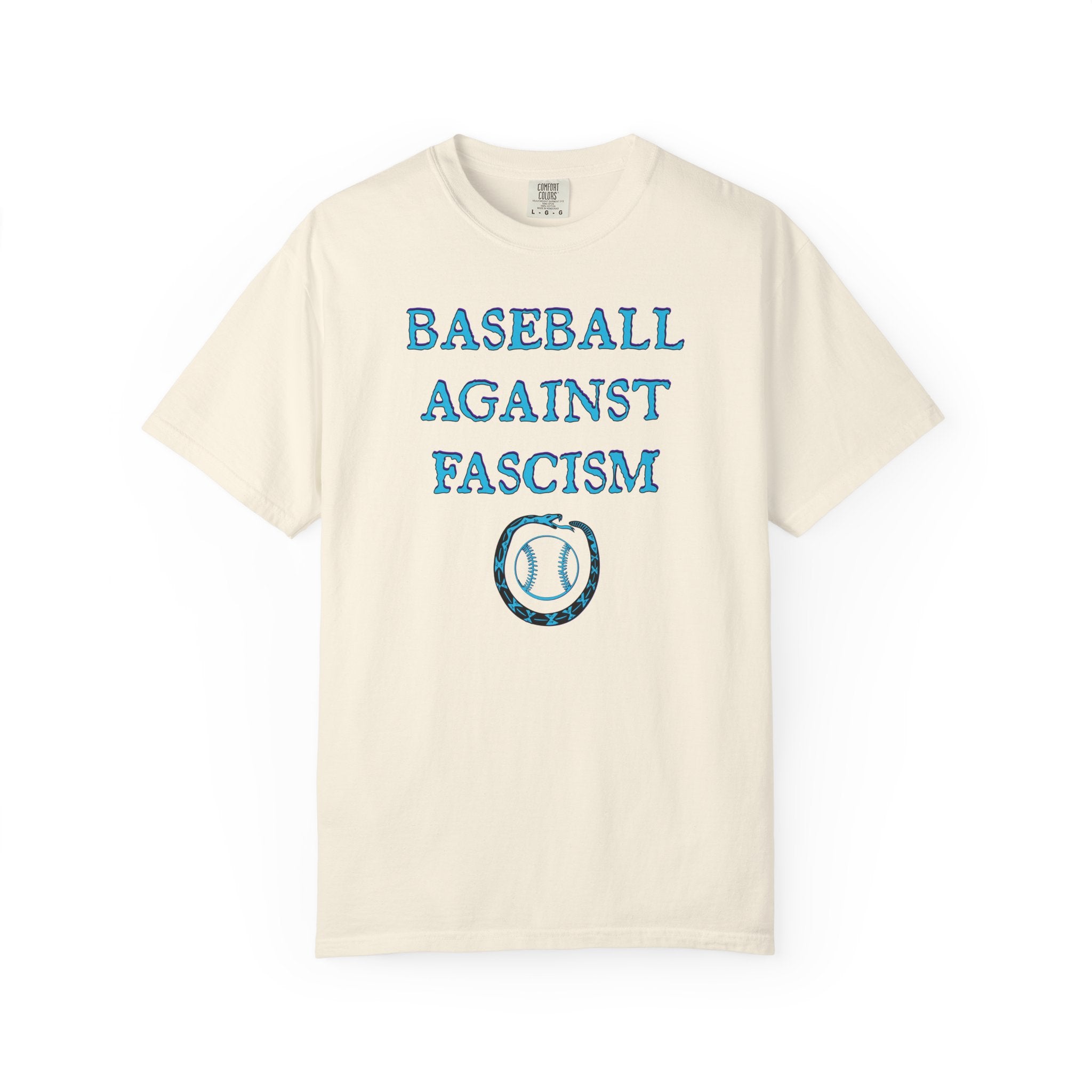Arizona Baseball Against Fascism Unisex Garment-Dyed T-shirt
