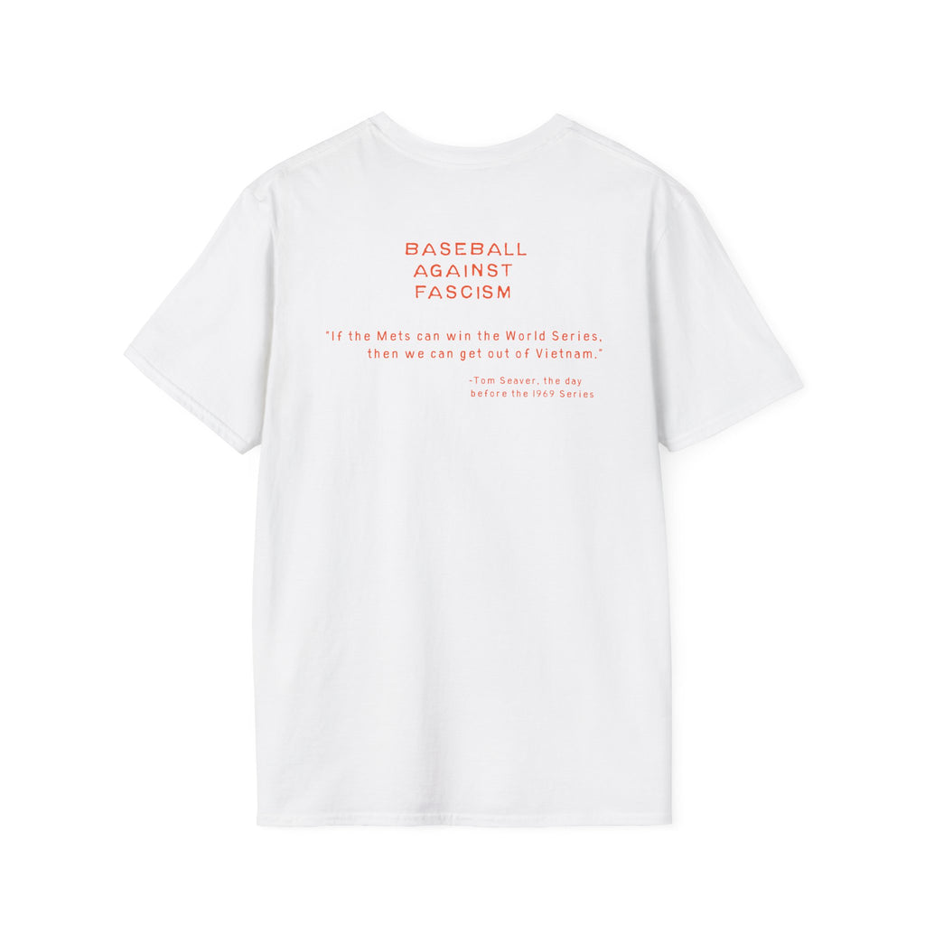 Baseball Against Fascism Big Apple Edition Unisex Softstyle T-Shirt