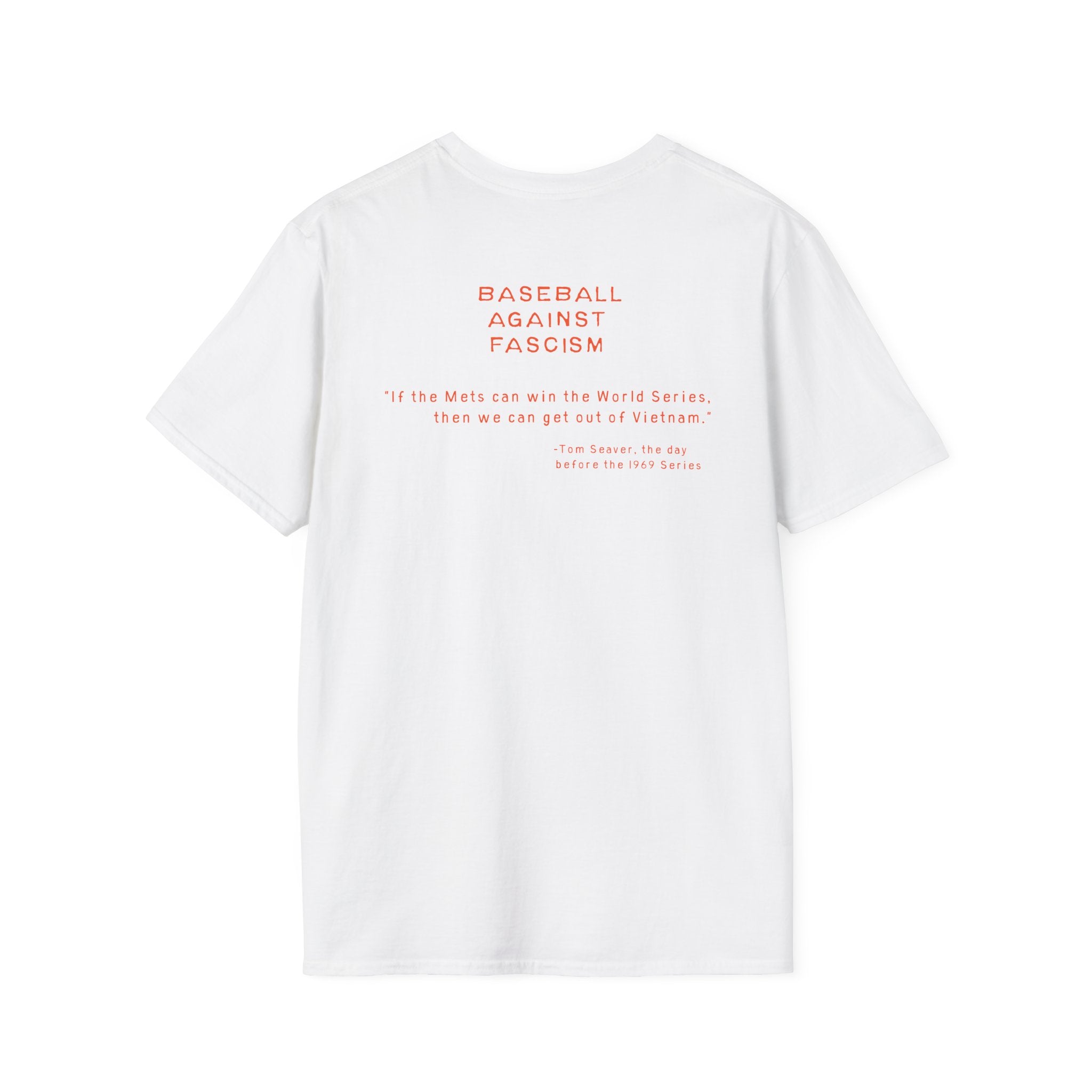 Baseball Against Fascism Big Apple Edition Unisex Softstyle T-Shirt