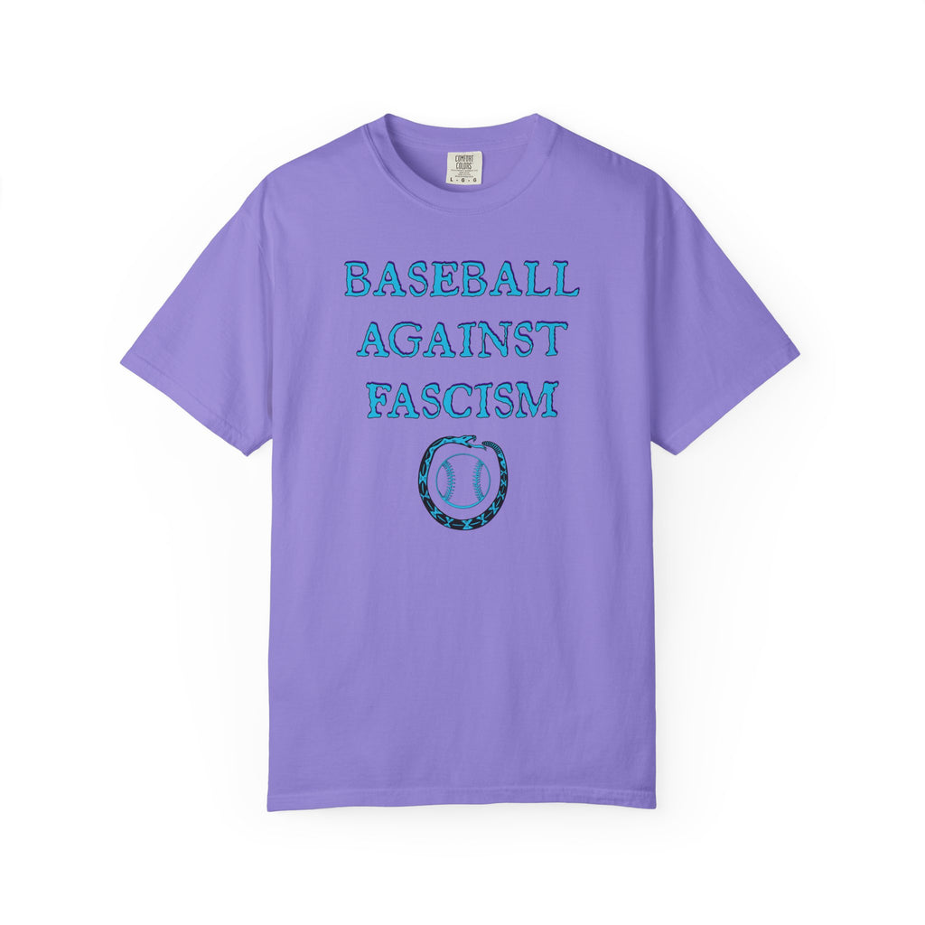 Arizona Baseball Against Fascism Unisex Garment-Dyed T-shirt