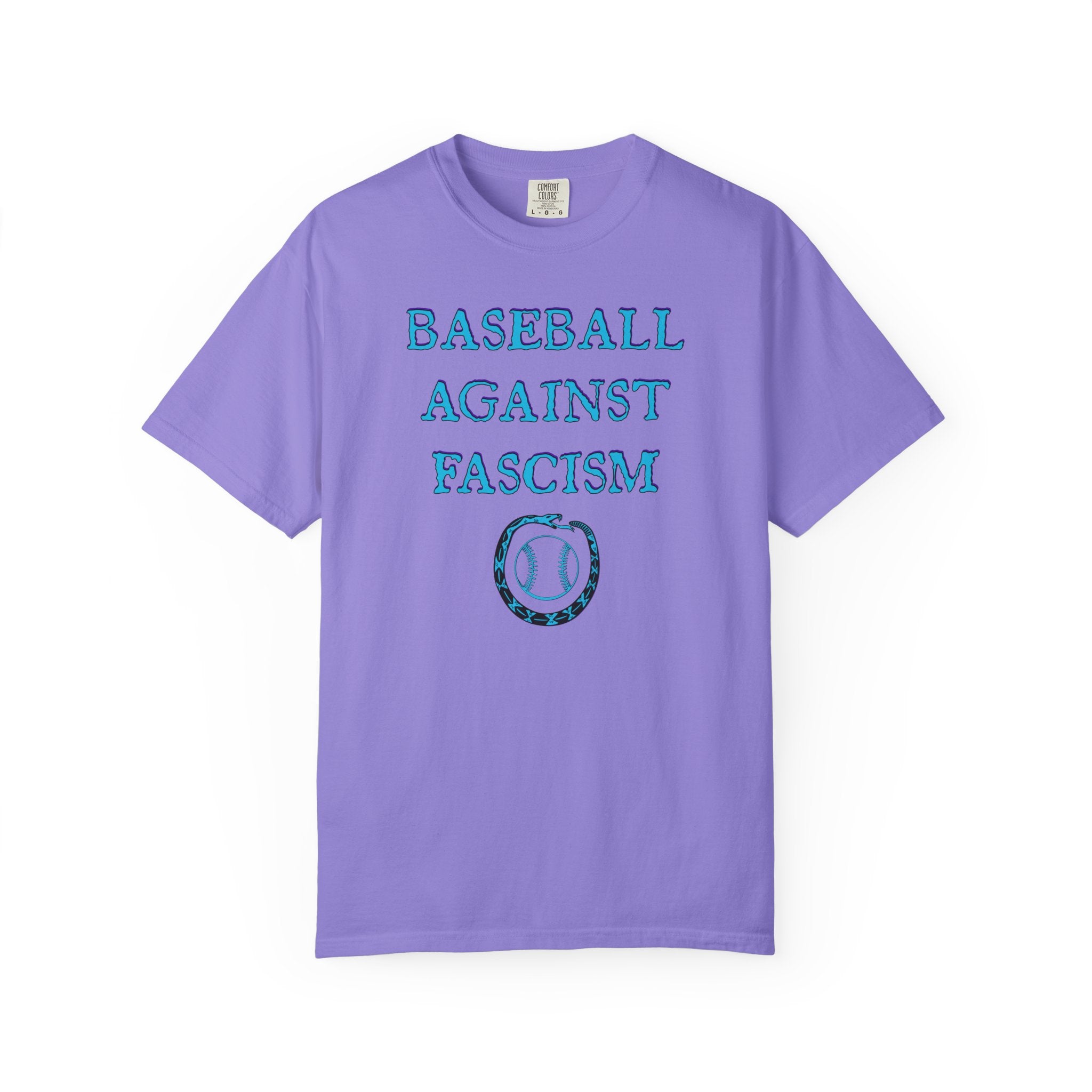 Arizona Baseball Against Fascism Unisex Garment-Dyed T-shirt