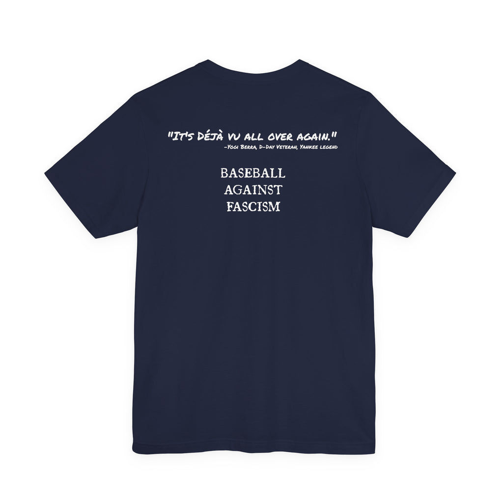 Bombers Baseball Against Fascism Unisex Jersey Short Sleeve Tee