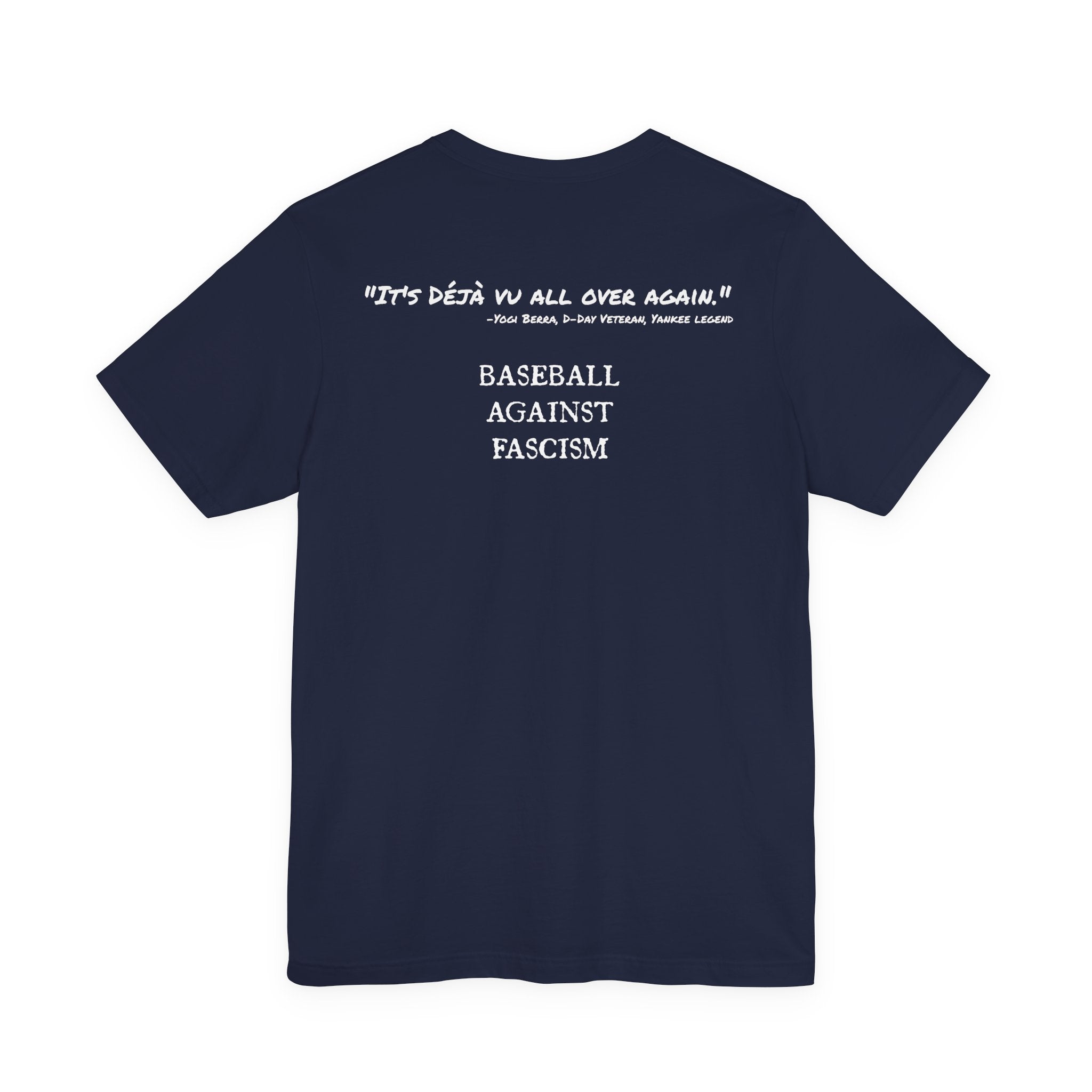 Bombers Baseball Against Fascism Unisex Jersey Short Sleeve Tee