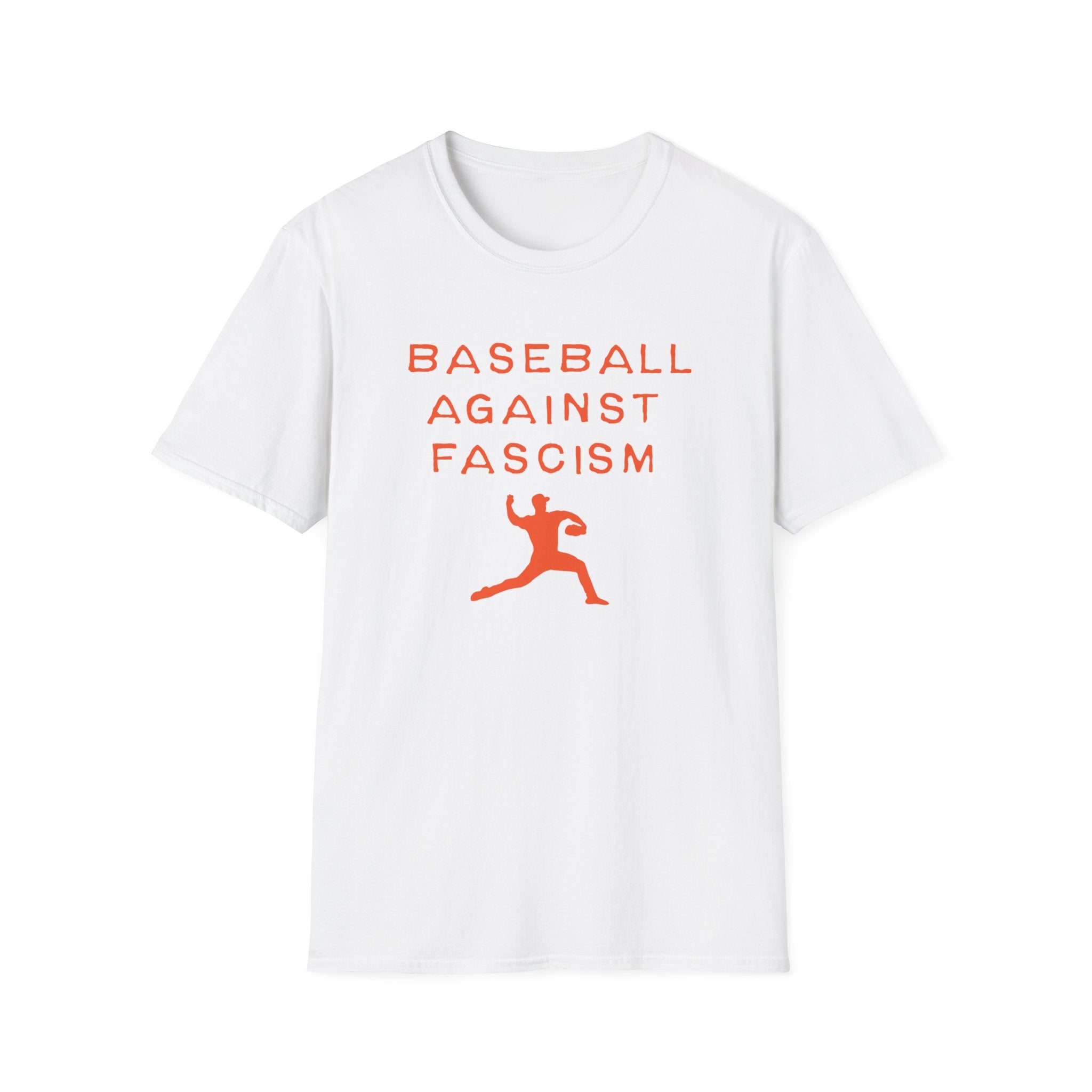 Baseball Against Fascism Big Apple Edition Unisex Softstyle T-Shirt