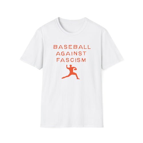 Baseball Against Fascism Big Apple Edition Unisex Softstyle T-Shirt