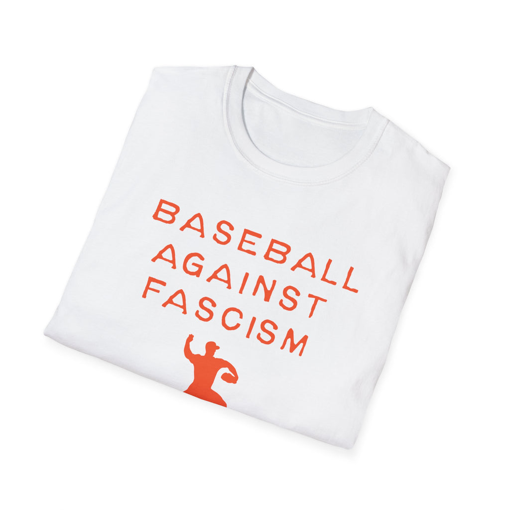 Baseball Against Fascism Big Apple Edition Unisex Softstyle T-Shirt