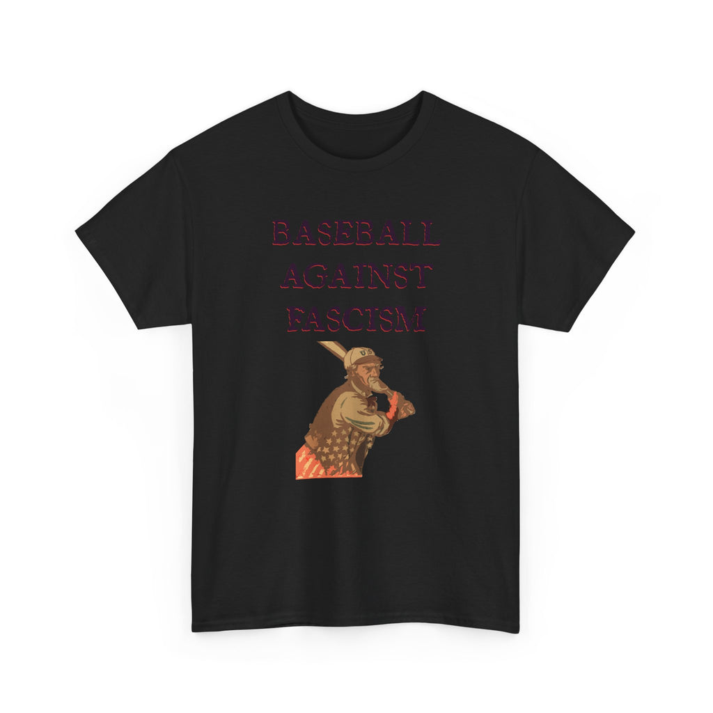 Unc Sam Baseball Against Fascism Tee