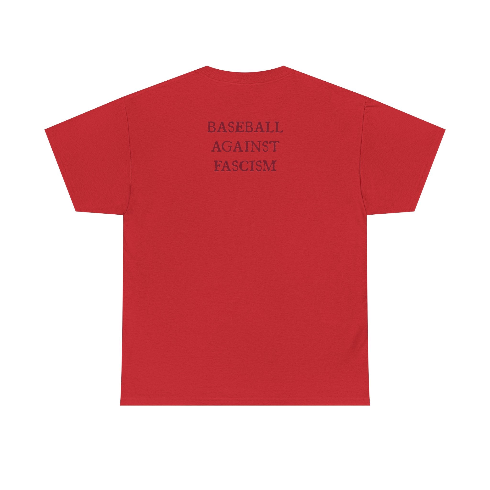 Unc Sam Baseball Against Fascism Tee