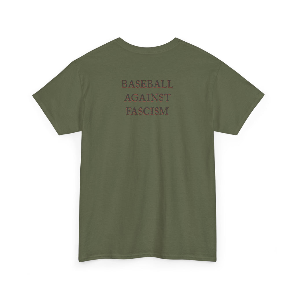 Unc Sam Baseball Against Fascism Tee