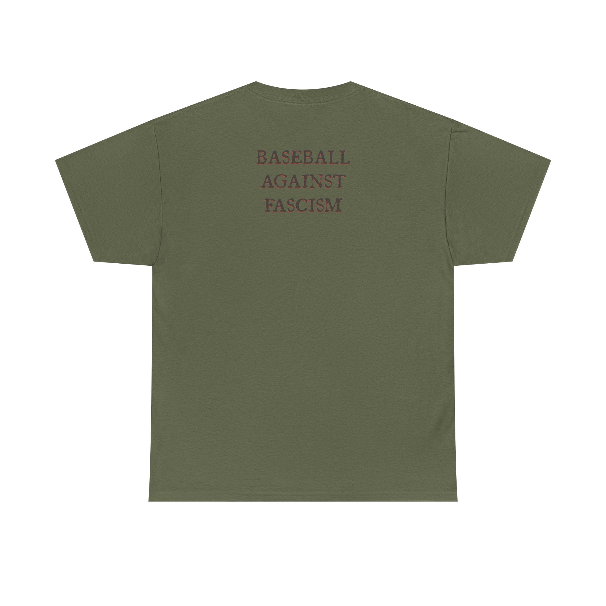 Unc Sam Baseball Against Fascism Tee