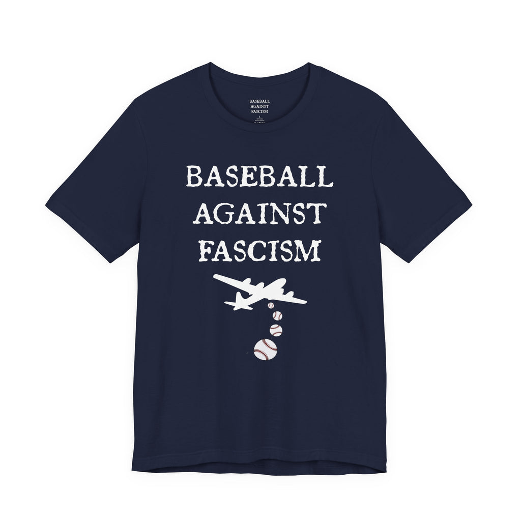 Bombers Baseball Against Fascism Unisex Jersey Short Sleeve Tee