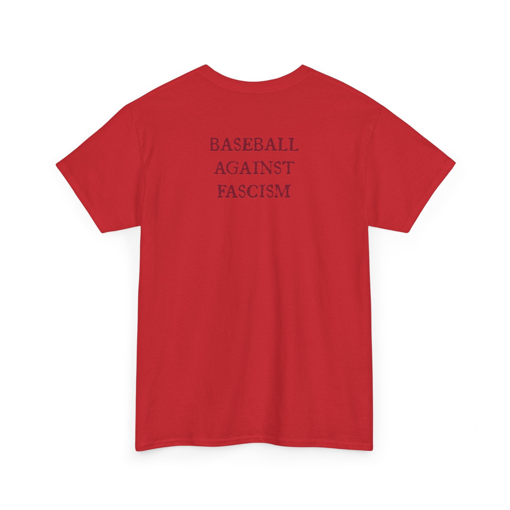 Unc Sam Baseball Against Fascism Tee