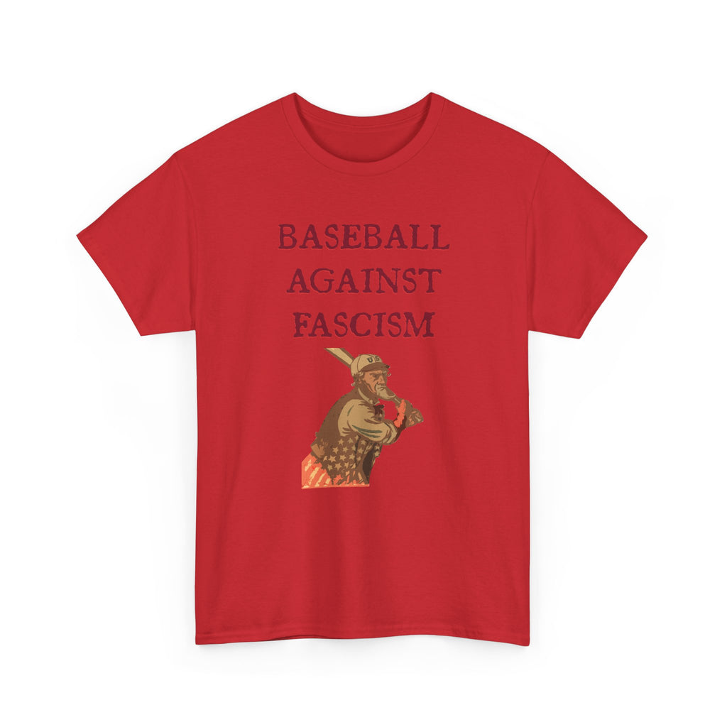Unc Sam Baseball Against Fascism Tee